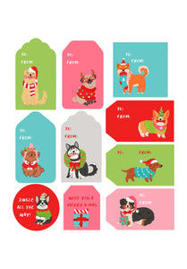Gift tags - set 15