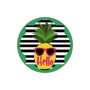 Hello Pineapple - Wreath Sign