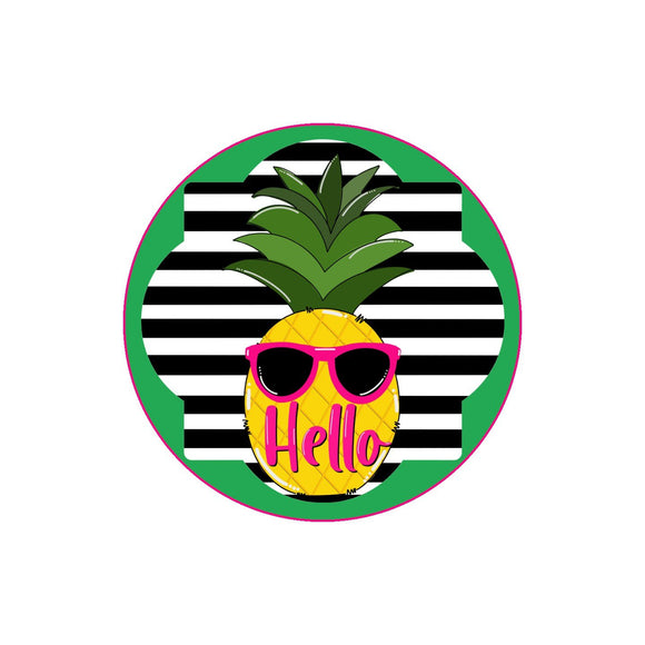 Hello Pineapple - Wreath Sign