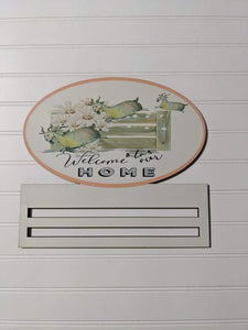 Welcome to our Home-Jumping Goats-Oval Wreath Rail