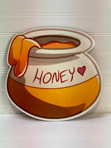 Honey Pot - Wreath Sign