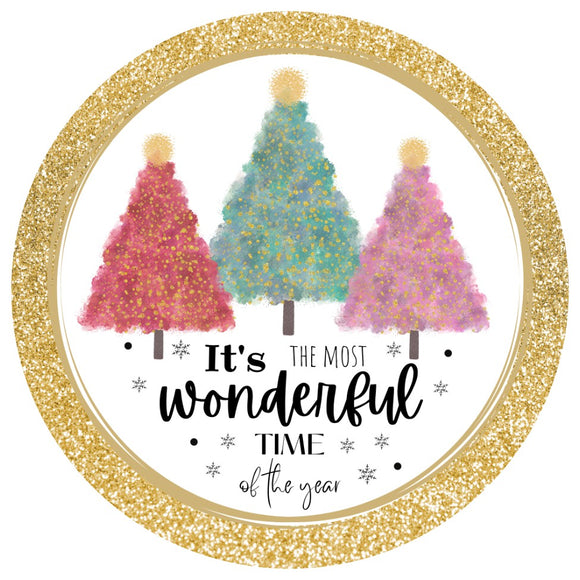 It's the most wonderful time of the year wreath sign