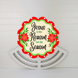 Jesus is the reason Wreath Rail