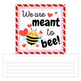 We Are Meant To Bee! Metal Wreath Sign, Wreath Rail