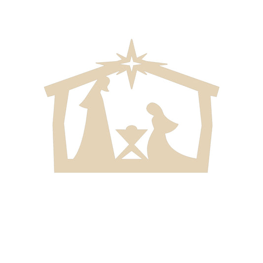 Nativity Cutout