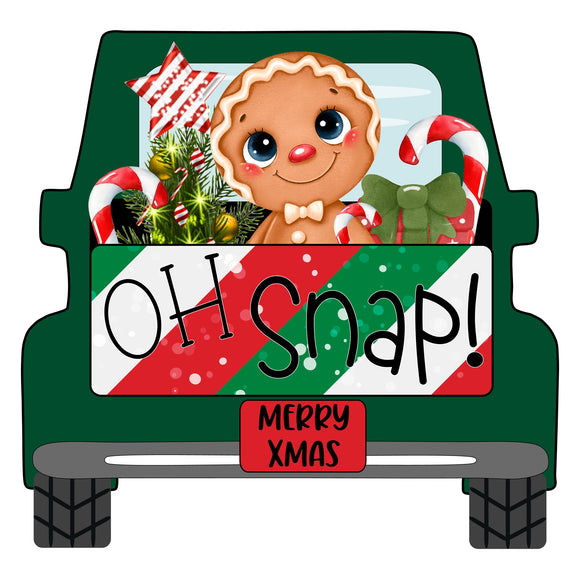 Oh Snap! Merry XMAS Truck