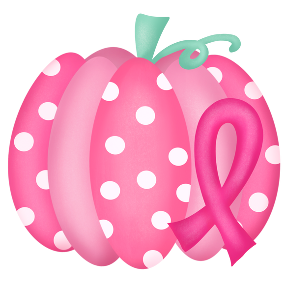 Breast Cancer Pumpkin