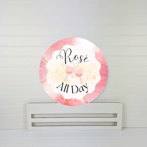 Rose All Day - Wreath Rail