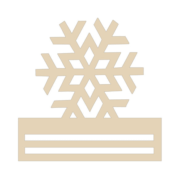 Snowflake Wreath Rail